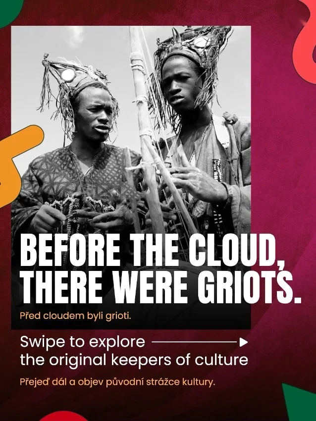 Culture post: Before the cloud, there were griots