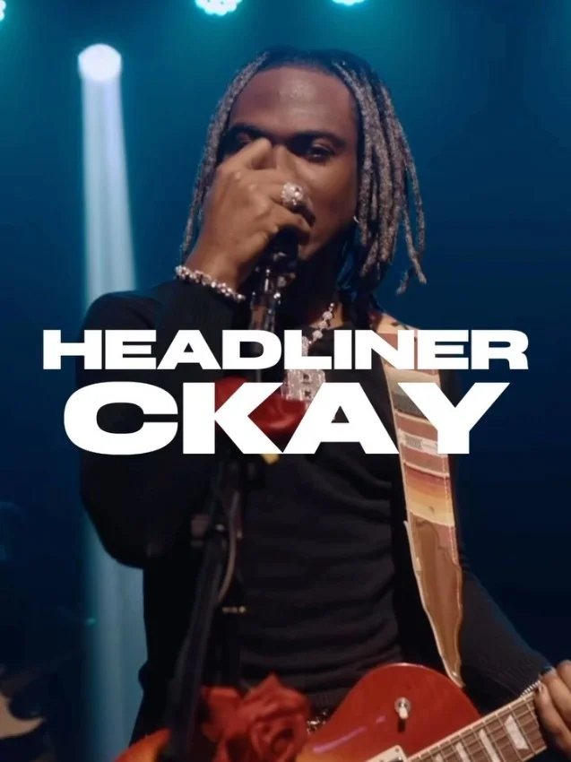 Headliner CKay announcement post