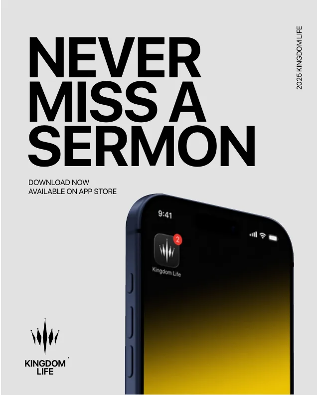 Never miss a sermon app launch post