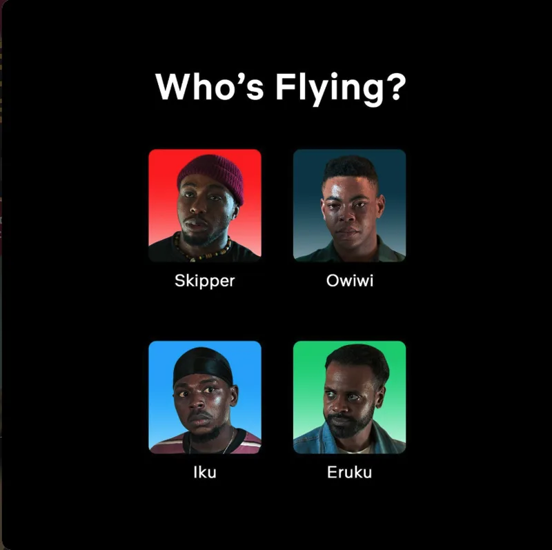 Who is flying pick-your-character grid