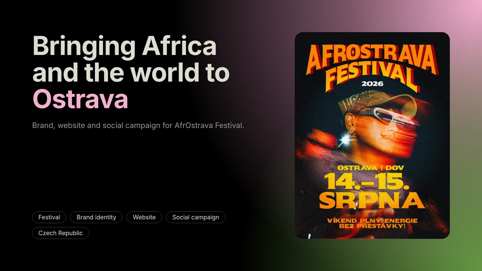AfrOstrava Festival case study: outcome and materials